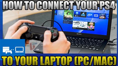 can you hook up a ps4 to a laptop